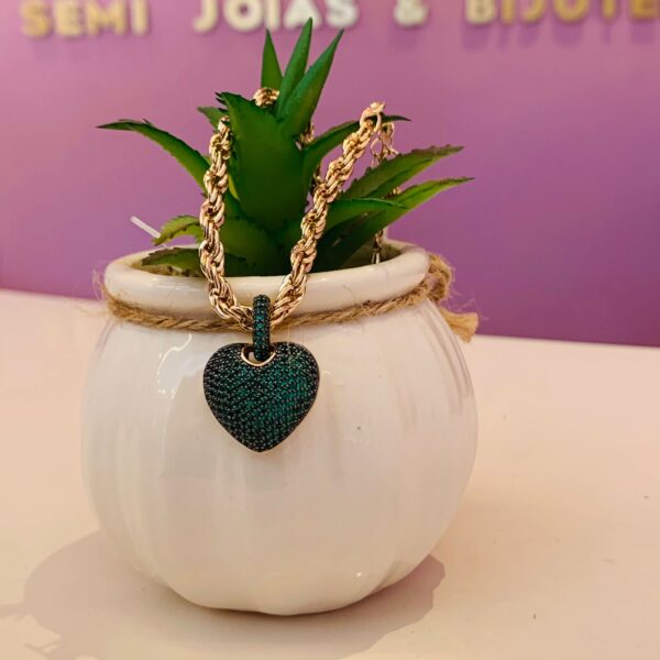 Pulseira Heart  Verde