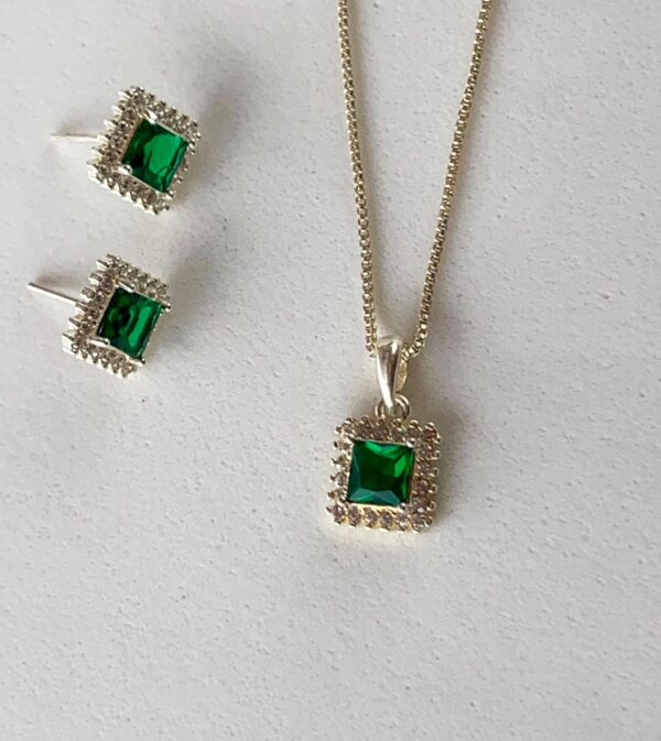 Conjunto Quadrado Verde