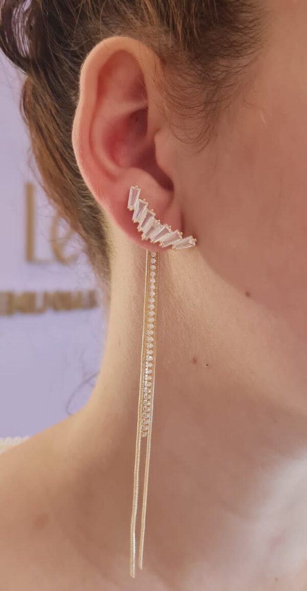 Ear Cuff com Franja